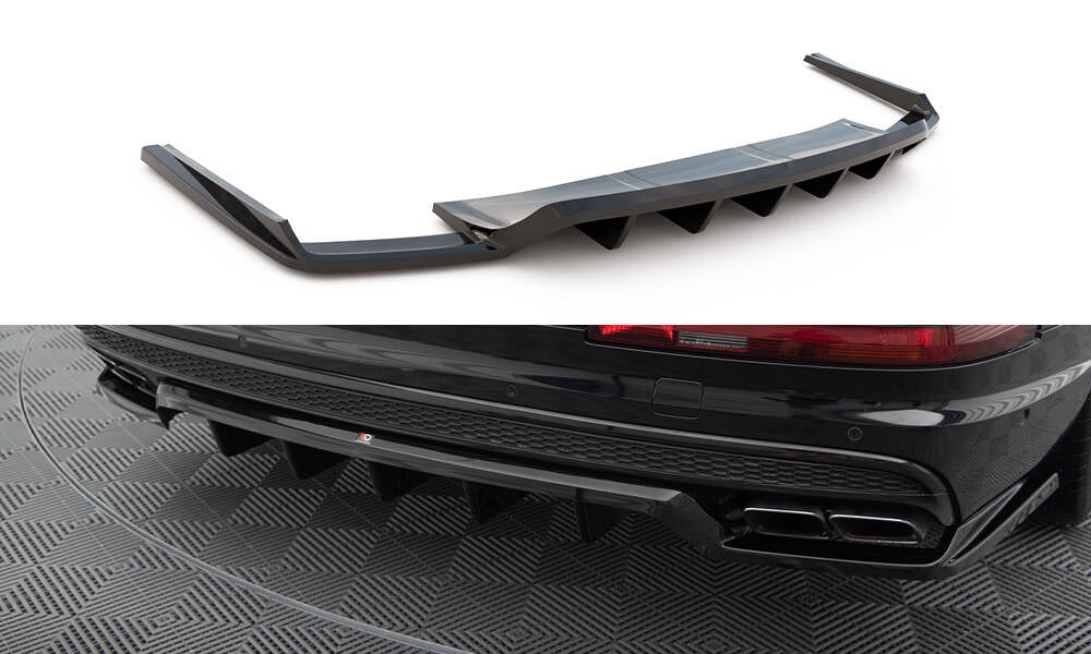 MAXTON DESIGN Rear Splitter (with vertical bars) Audi SQ7 Mk2