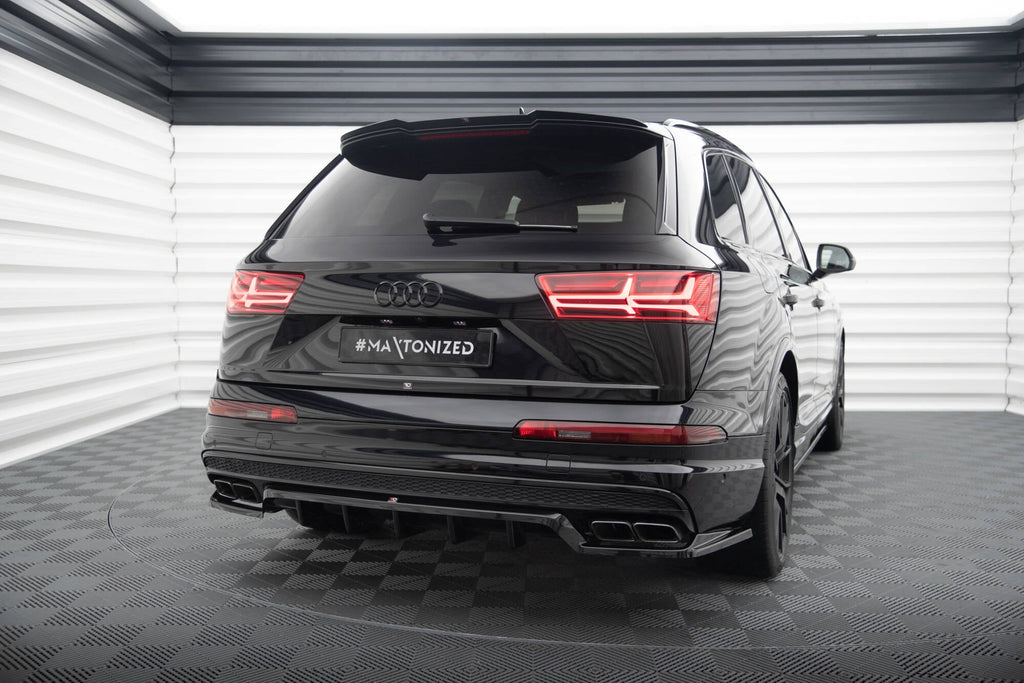 MAXTON DESIGN Rear Splitter (with vertical bars) Audi SQ7 Mk2