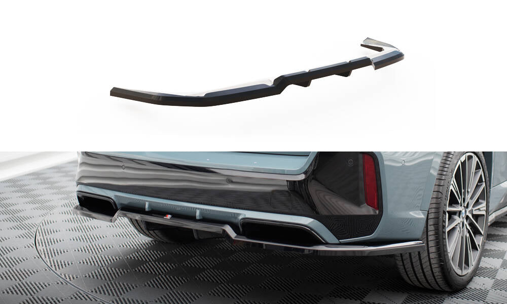 MAXTON DESIGN Rear Splitter (with vertical bars) BMW X1 M-Pack U11