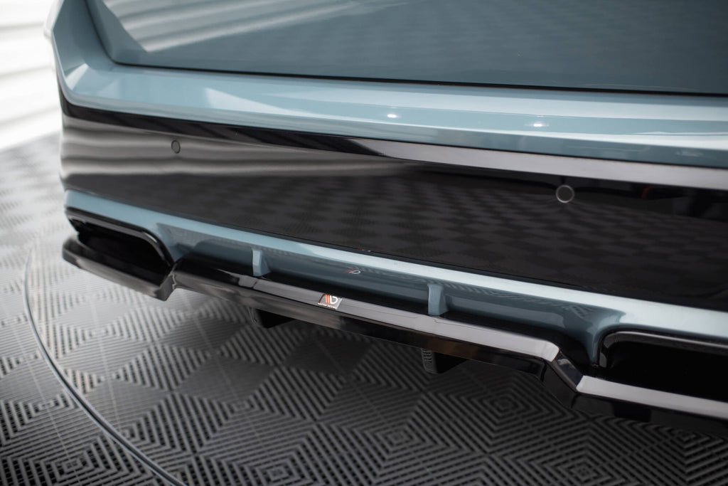 MAXTON DESIGN Rear Splitter (with vertical bars) BMW X1 M-Pack U11