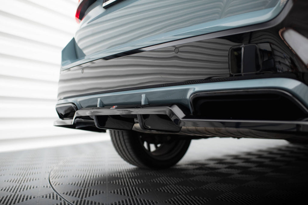 MAXTON DESIGN Rear Splitter (with vertical bars) BMW X1 M-Pack U11