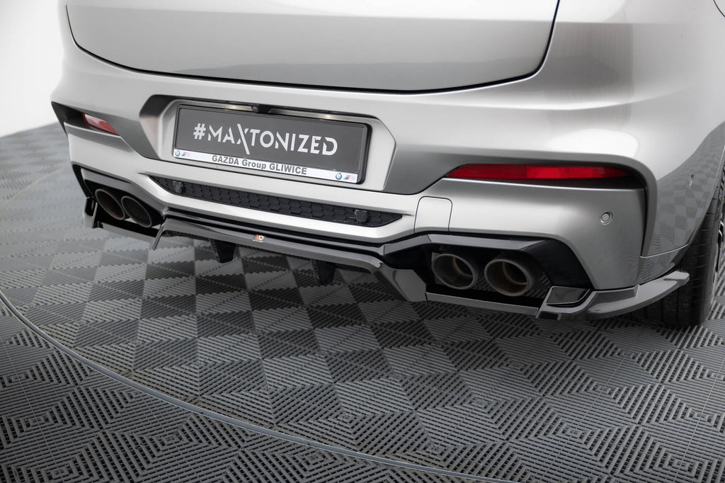 MAXTON DESIGN Rear Splitter (with vertical bars) BMW X4 M F98