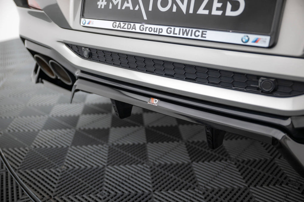 MAXTON DESIGN Rear Splitter (with vertical bars) BMW X4 M F98