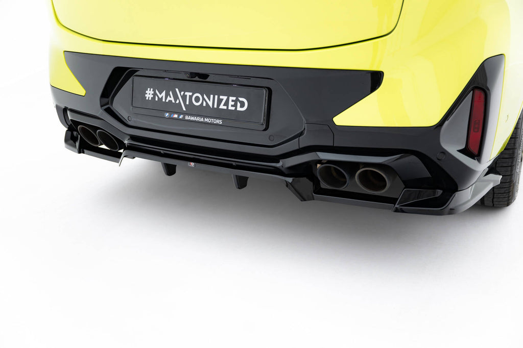 MAXTON DESIGN Rear Splitter (with vertical bars) BMW X4M F98 Facelift