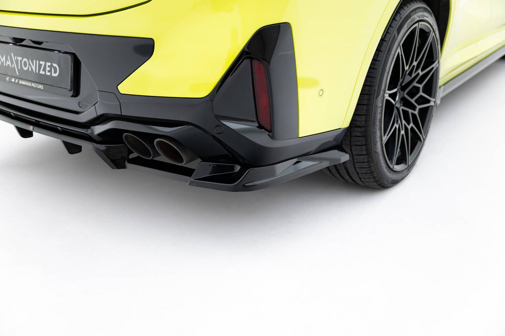 MAXTON DESIGN Rear Splitter (with vertical bars) BMW X4M F98 Facelift