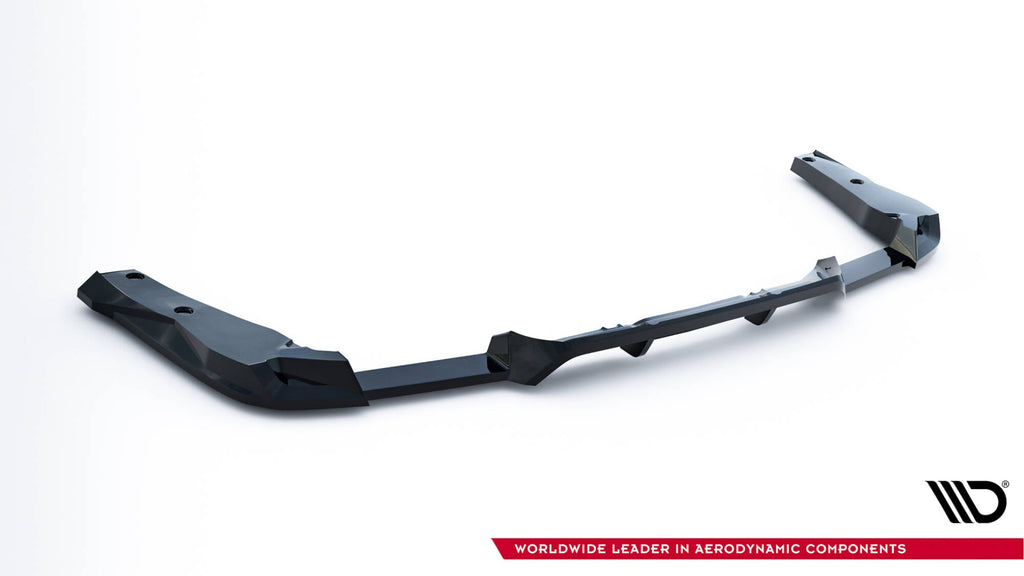 MAXTON DESIGN Rear Splitter (with vertical bars) BMW X4M F98 Facelift