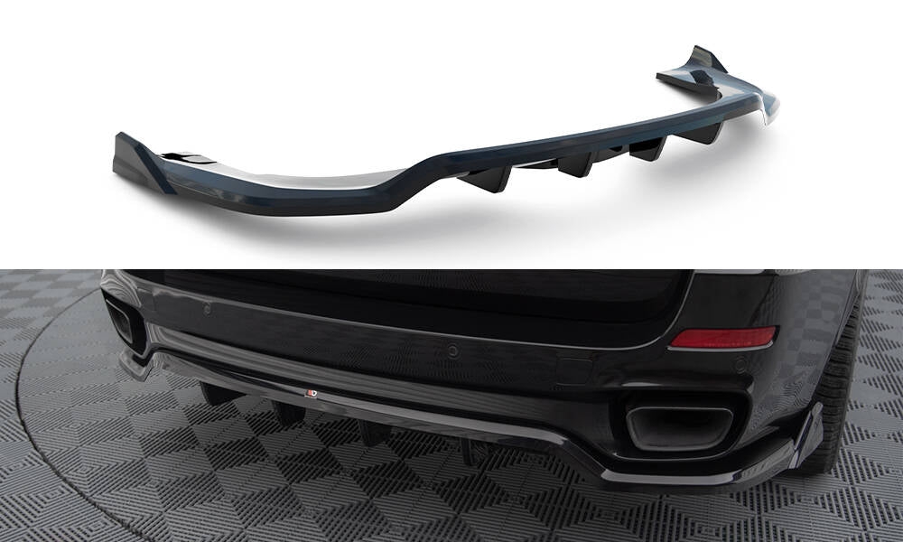 MAXTON DESIGN Rear Splitter (with vertical bars) BMW X5 M-Pack F15