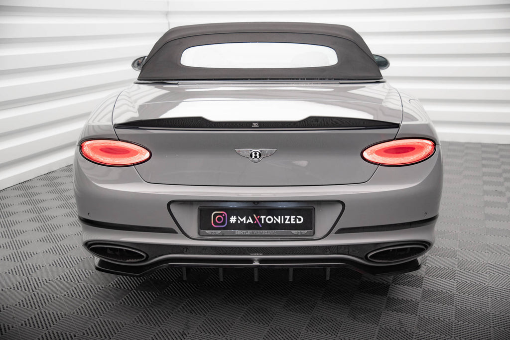 MAXTON DESIGN Rear Splitter (with vertical bars) Bentley Continental GT Mk3