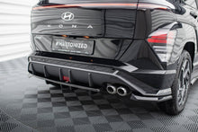 Load image into Gallery viewer, MAXTON DESIGN Rear Splitter (with vertical bars) Hyundai Kona N-Line Mk2