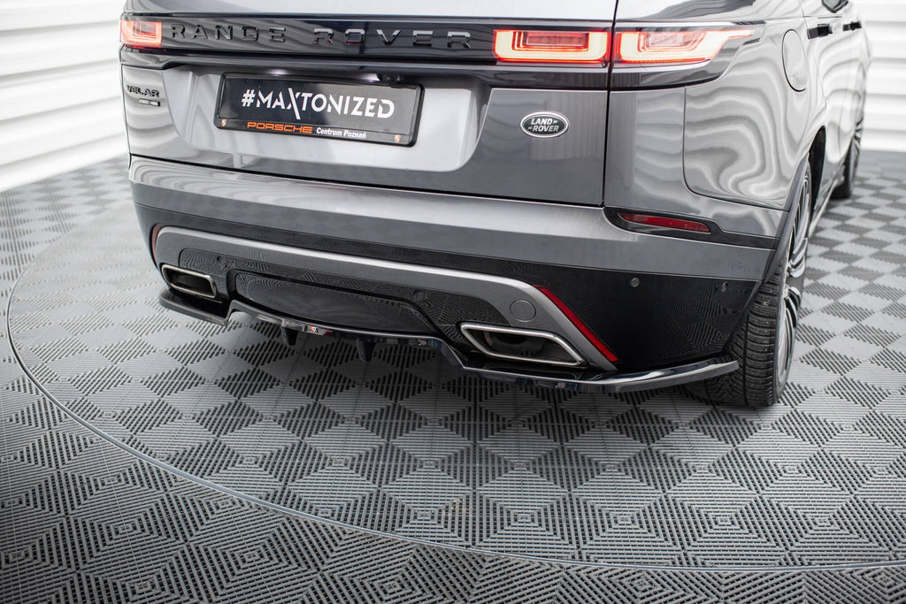 MAXTON DESIGN Rear Splitter (with vertical bars) Land Rover Range Rover Velar R-Dynamic Mk1