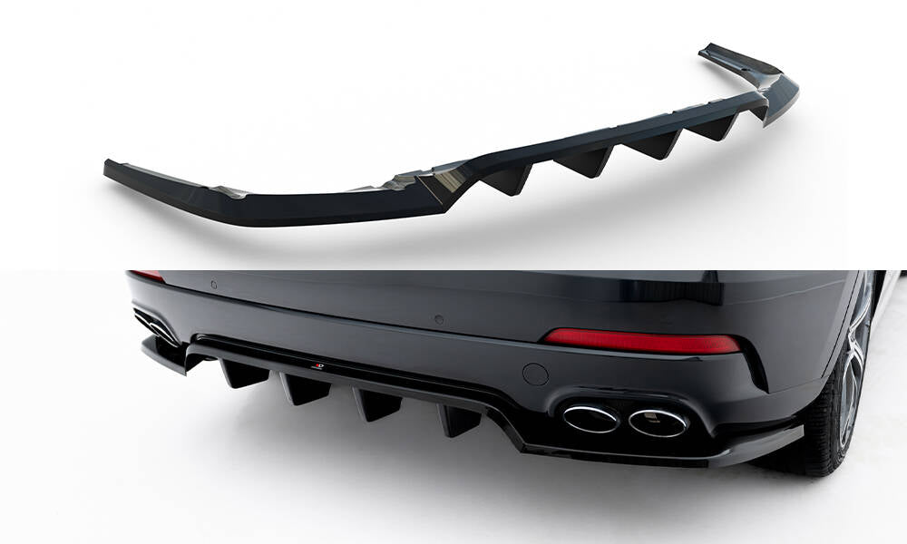 MAXTON DESIGN Rear Splitter (with vertical bars) Maserati Levante GT Mk1 Facelift