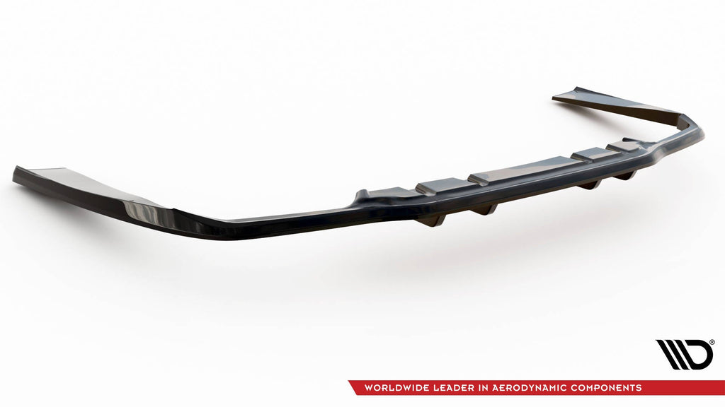 MAXTON DESIGN Rear Splitter (with vertical bars) Mercedes-AMG C63 Sedan / Estate W205 Facelift