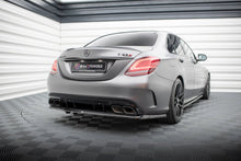 Load image into Gallery viewer, MAXTON DESIGN Rear Splitter (with vertical bars) Mercedes-AMG C63 Sedan / Estate W205 Facelift