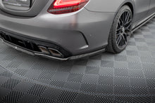 Load image into Gallery viewer, MAXTON DESIGN Rear Splitter (with vertical bars) Mercedes-AMG C63 Sedan / Estate W205 Facelift