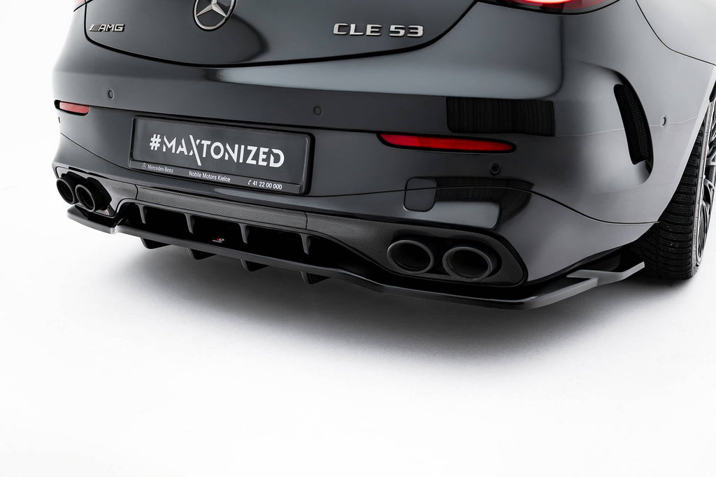 MAXTON DESIGN Rear Splitter (with vertical bars) Mercedes-AMG CLE 53 C236