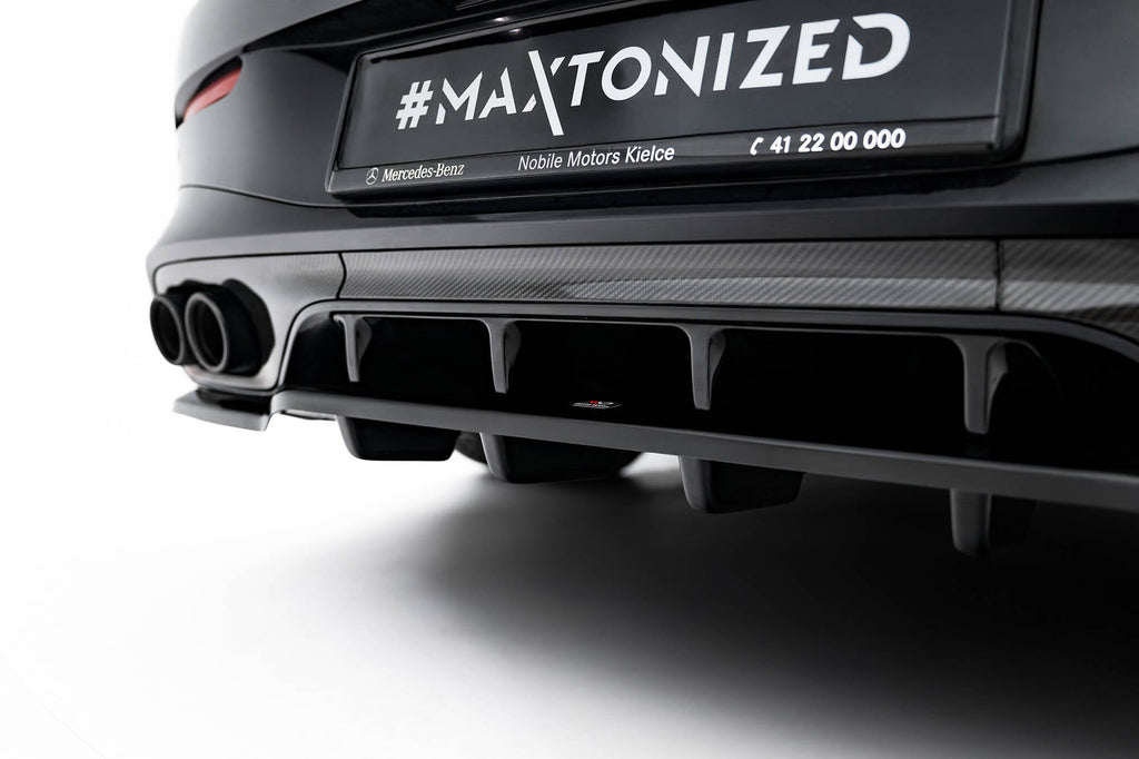 MAXTON DESIGN Rear Splitter (with vertical bars) Mercedes-AMG CLE 53 C236