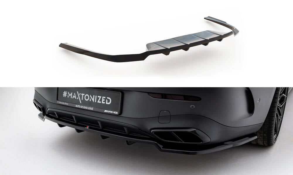 MAXTON DESIGN Rear Splitter (with vertical bars) Mercedes-Benz CLE AMG-Line C236