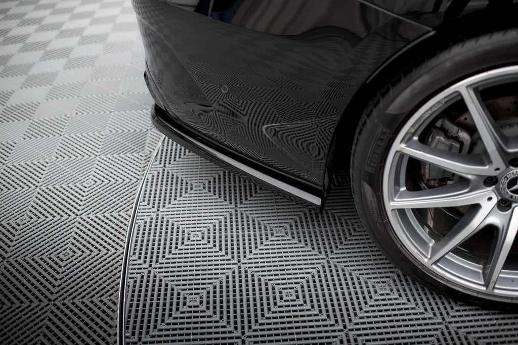 MAXTON DESIGN Rear Splitter (with vertical bars) Mercedes-Benz S Coupe AMG-Line C217 Facelift