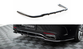 MAXTON DESIGN Rear Splitter (with vertical bars) Mercedes-Benz S Coupe AMG-Line C217 Facelift