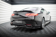 Load image into Gallery viewer, MAXTON DESIGN Rear Splitter (with vertical bars) Mercedes-Benz S Coupe AMG-Line C217 Facelift
