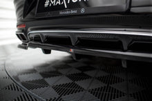 Load image into Gallery viewer, MAXTON DESIGN Rear Splitter (with vertical bars) Mercedes-Benz S Coupe AMG-Line C217 Facelift