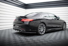 Load image into Gallery viewer, MAXTON DESIGN Rear Splitter (with vertical bars) Mercedes-Benz S Coupe AMG-Line C217 Facelift