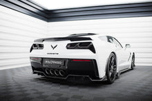 Load image into Gallery viewer, MAXTON DESIGN REAR SPLITTER (WITH VERTICAL BARS) + REAR SIDE SPLITTERS CHEVROLET CORVETTE C7