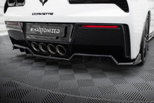 Load image into Gallery viewer, MAXTON DESIGN REAR SPLITTER (WITH VERTICAL BARS) + REAR SIDE SPLITTERS CHEVROLET CORVETTE C7