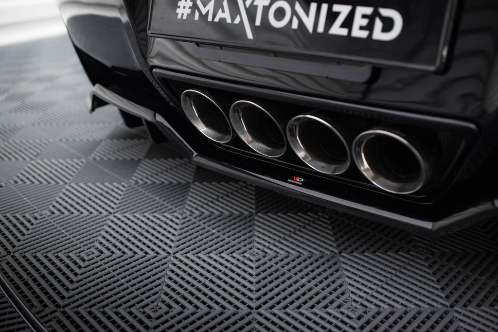 MAXTON DESIGN REAR SPLITTER (WITH VERTICAL BARS) + REAR SIDE SPLITTERS CHEVROLET CORVETTE C7