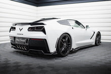 Load image into Gallery viewer, MAXTON DESIGN REAR SPLITTER (WITH VERTICAL BARS) + REAR SIDE SPLITTERS CHEVROLET CORVETTE C7