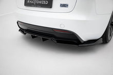 Load image into Gallery viewer, MAXTON DESIGN Rear Splitter (with vertical bars) V.1 Tesla Model 3 Performance Mk1 Facelift