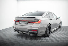 Load image into Gallery viewer, MAXTON DESIGN REAR SPLITTER (WITH VERTICAL BARS) V.2 BMW 7 G11 M-PACK FACELIFT