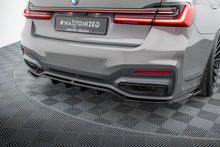 Load image into Gallery viewer, MAXTON DESIGN REAR SPLITTER (WITH VERTICAL BARS) V.2 BMW 7 G11 M-PACK FACELIFT