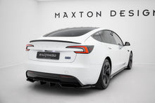 Load image into Gallery viewer, MAXTON DESIGN Rear Splitter (with vertical bars) V.2 Tesla Model 3 Performance Mk1 Facelift