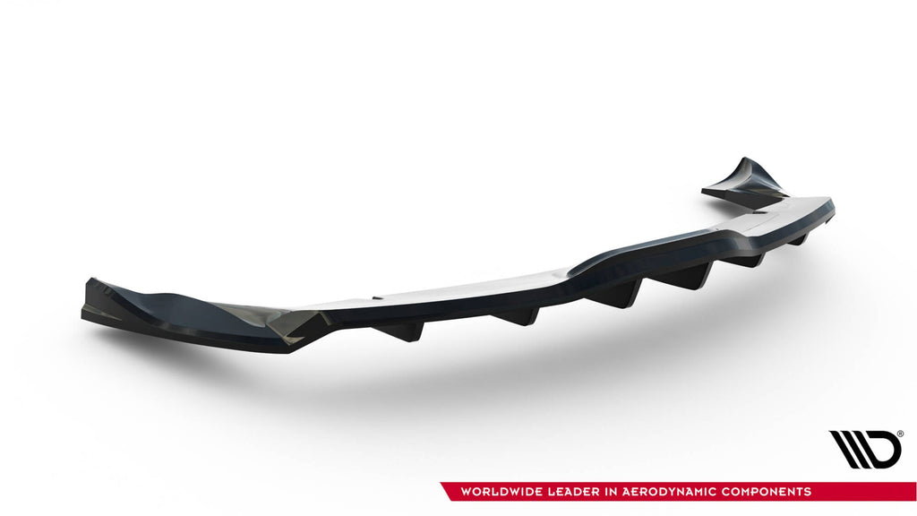 MAXTON DESIGN REAR SPLITTER (WITH VERTICAL BARS) V.2 TESLA MODEL X MK1 FACELIFT