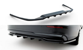 MAXTON DESIGN Rear Splitter (with vertical bars) Volvo S60/V60 R-Design Mk3 [MY2023-]