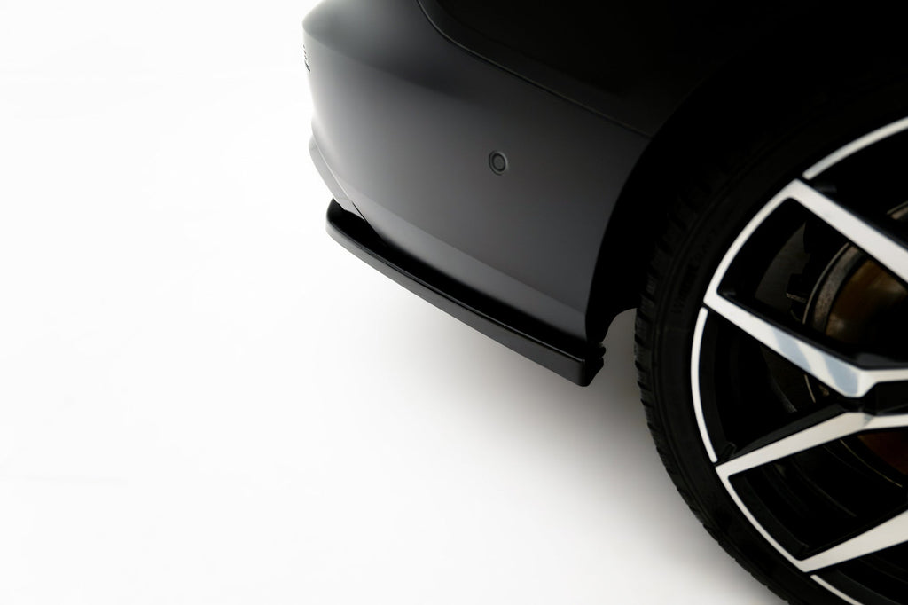 MAXTON DESIGN Rear Splitter (with vertical bars) Volvo S60/V60 R-Design Mk3 [MY2023-]