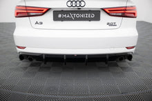 Load image into Gallery viewer, MAXTON DESIGN Rear Valance Audi A3 Sedan 8V Facelift (Version with single exhaust tips on both sides)