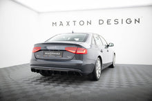 Load image into Gallery viewer, MAXTON DESIGN Rear Valance Audi A4 B8 Facelift (Single side dual exhaust version)