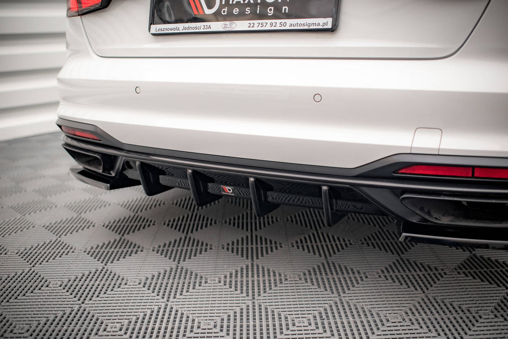 MAXTON DESIGN REAR VALANCE AUDI A4 B9 FACELIFT