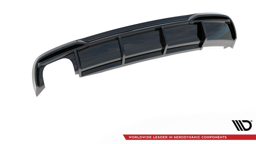 MAXTON DESIGN Rear Valance Audi A5 8T Facelift (Version with dual exhausts on one side)