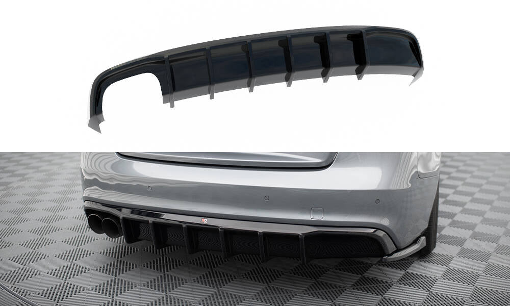 MAXTON DESIGN Rear Valance Audi A5 S-Line Coupe / Sportback 8T Facelift (Single side dual exhaust version)