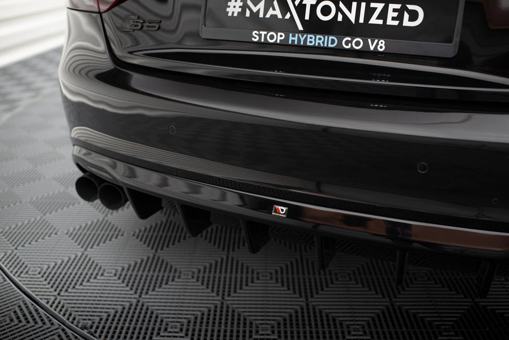 MAXTON DESIGN Rear Valance Audi S5 Coupe / Cabrio S-Line 8T