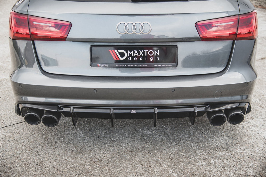 MAXTON DESIGN REAR VALANCE AUDI S6 / A6 S-LINE C7 FL