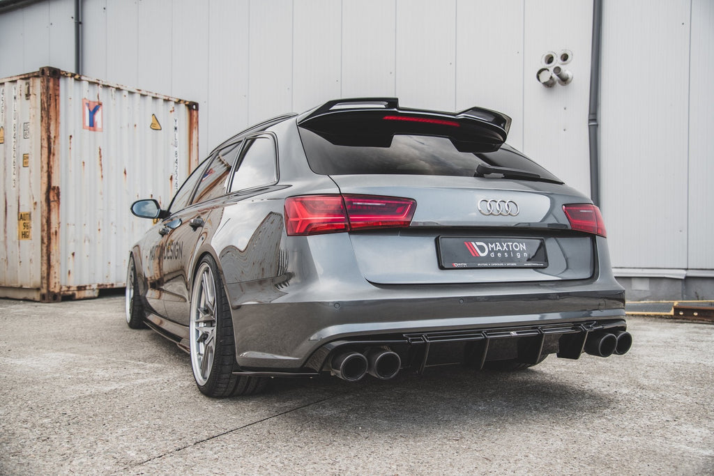 MAXTON DESIGN REAR VALANCE AUDI S6 / A6 S-LINE C7 FL