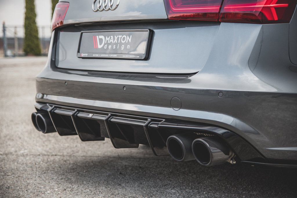 MAXTON DESIGN REAR VALANCE AUDI S6 / A6 S-LINE C7 FL