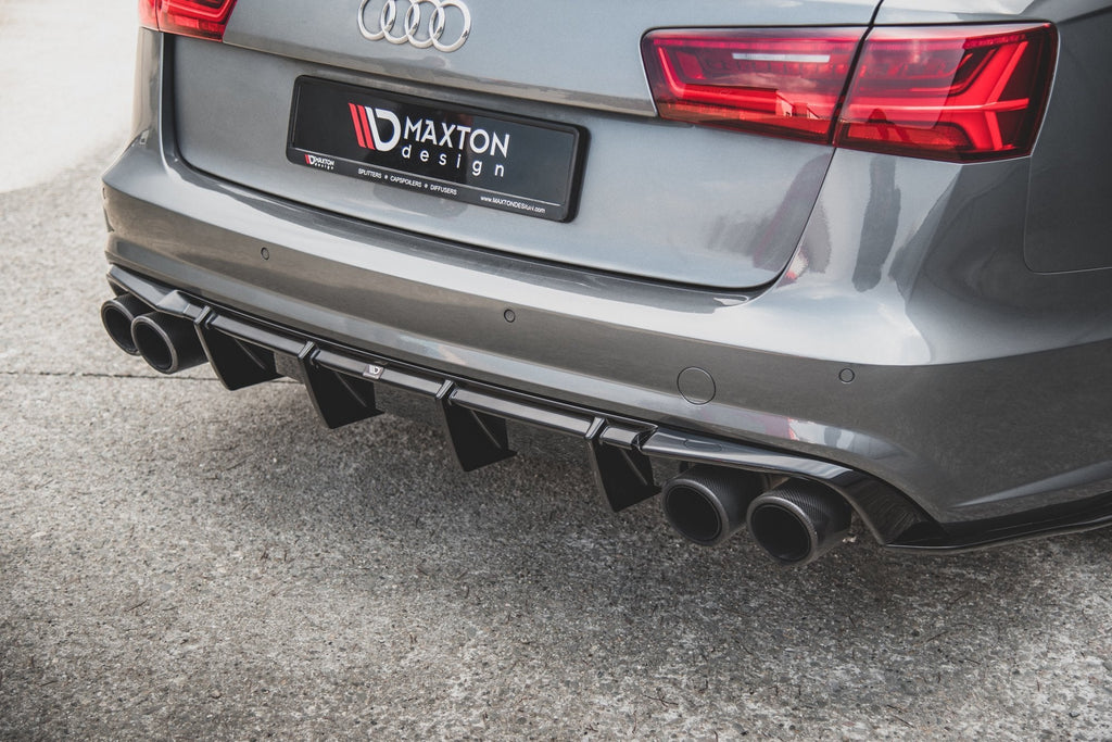 MAXTON DESIGN REAR VALANCE AUDI S6 / A6 S-LINE C7 FL