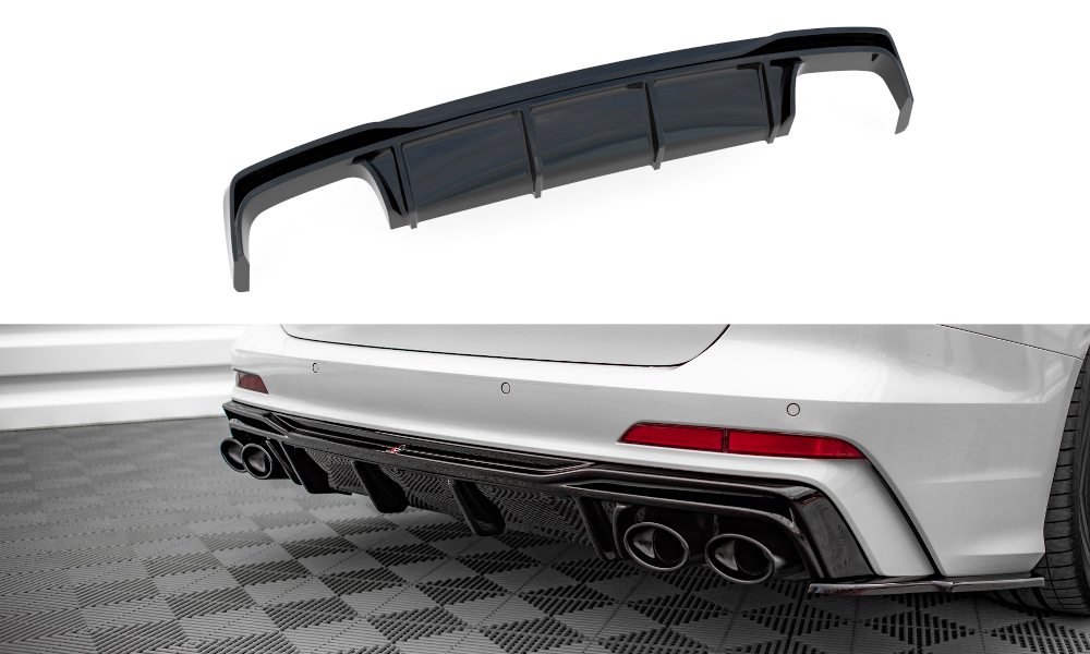 MAXTON DESIGN REAR VALANCE AUDI S6 / A6 S-LINE C8