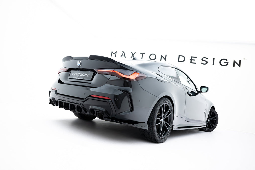 MAXTON DESIGN Rear Valance BMW 4 M-Pack G22 / G23 / G22 Facelift / G23 Facelift