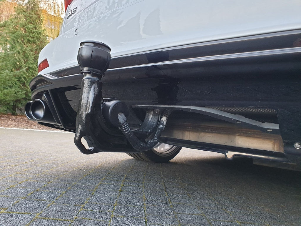 MAXTON DESIGN REAR VALANCE + EXHAUST ENDS IMITATION AUDI A6 C8 S-LINE